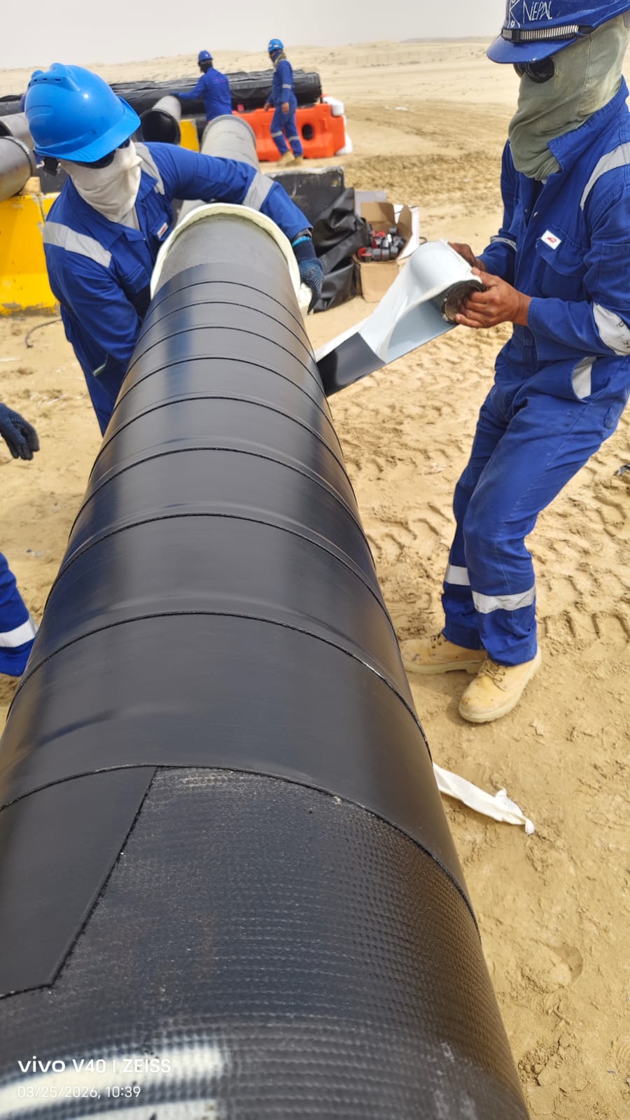 Water Network at Al Asheesh - Site Progress 1
